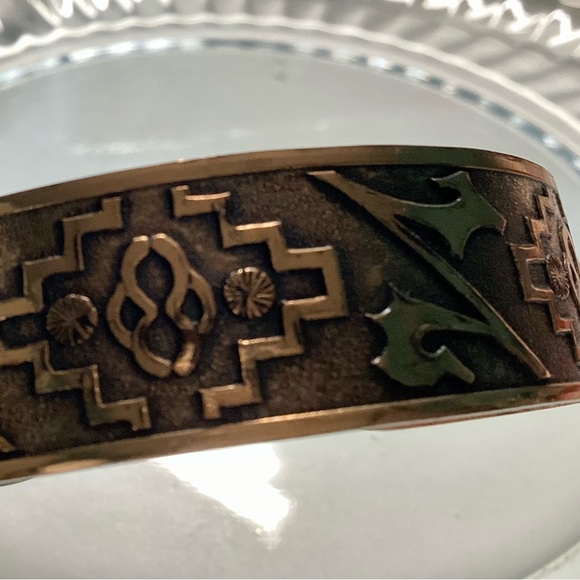 Copper Cuff Bracelet - Picture 2 of 3
